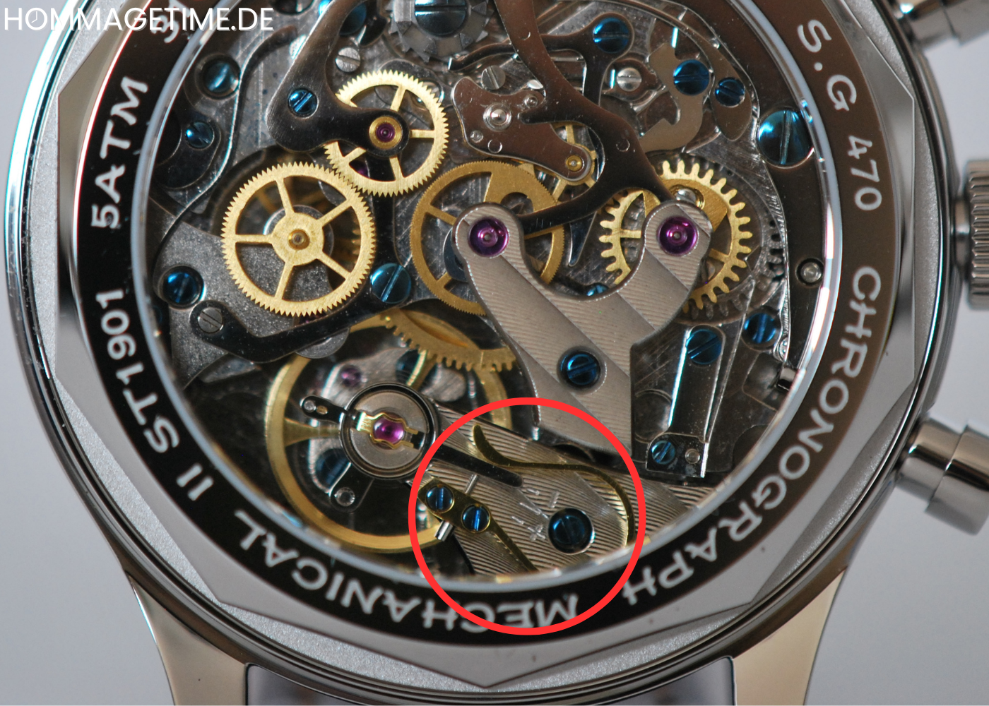 Swanneck-Regulator vom Sugess Chronograph