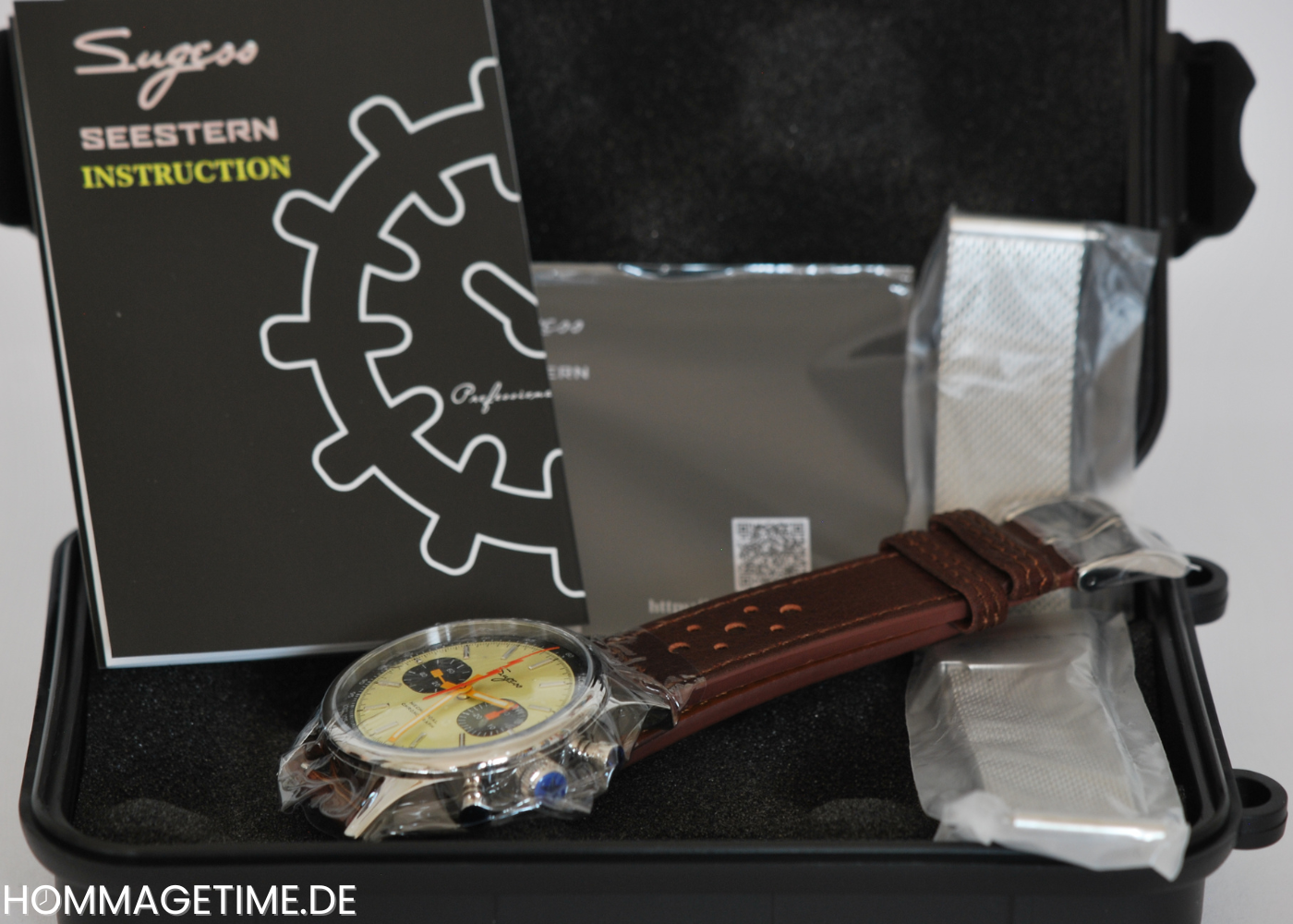 Sugess Chronograph Lieferumfang